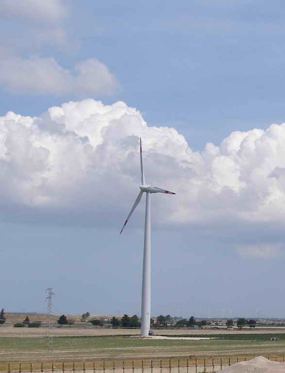 Turbina eolica Puglia